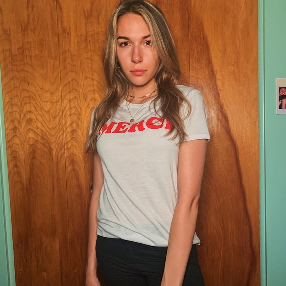 Merci white tee - Picture 2 of 2